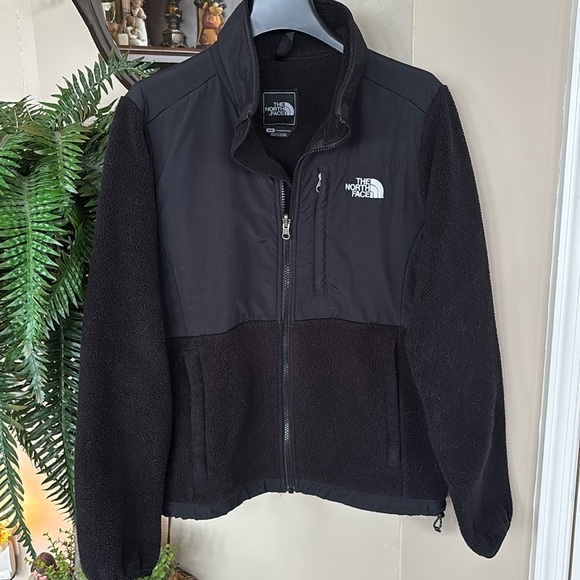 The North Face Black Fleece Zippered Jacket Retro Denali Embroidered Midweight - Picture 2 of 15